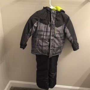 Boys snowsuit and jacket